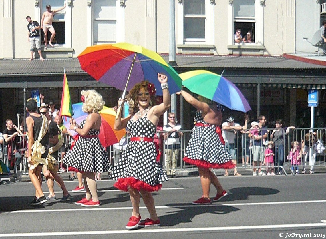 Auckland's Gay Pride Parade 2013